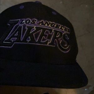 lakers throwback hat